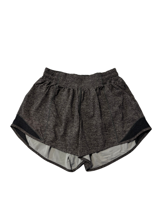 Lululemon Grey High-Rise Athletic Sports Shorts