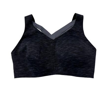 Lululemon Dark Grey Heathered Enlite Bra High Support Sports Bra