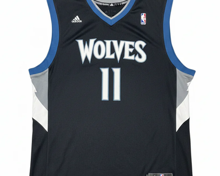 Adidas Black Minnesota Timberwolves J.J. Barea #11 NBA Jersey