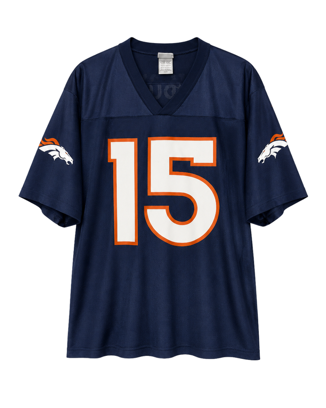NFL Navy Blue Denver Broncos Tim Tebow #15 Football Jersey
