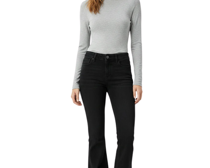 Hollister Black Low-Rise Bootcut Jeans
