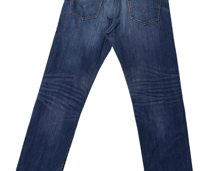 Levi's Classic Blue Straight Leg Denim Jeans
