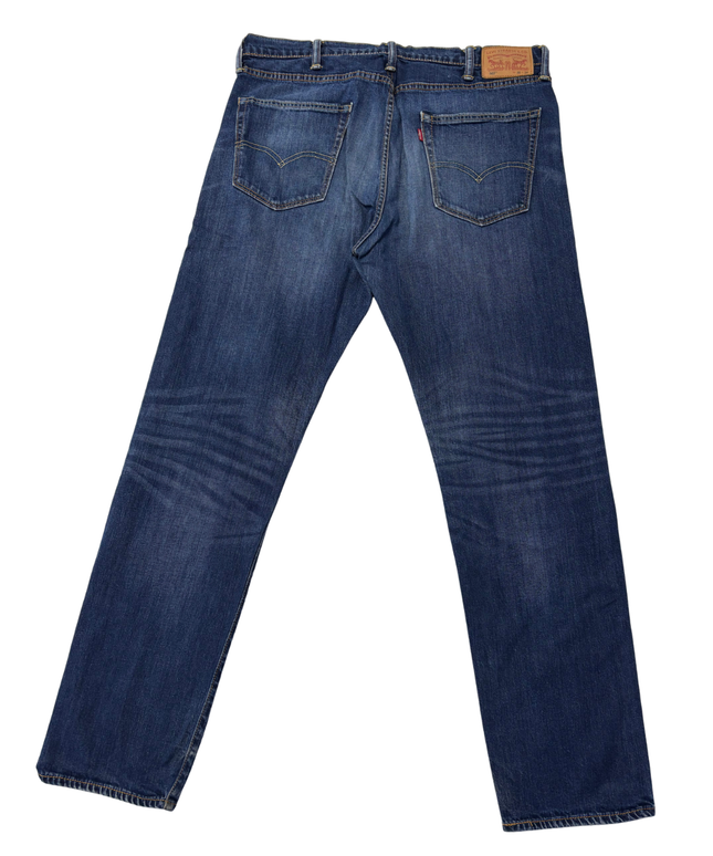 Levi's Classic Blue Straight Leg Denim Jeans