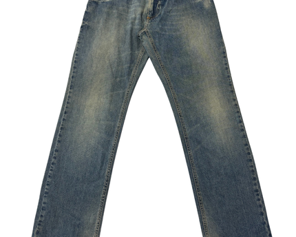 Dolce & Gabbana Blue Straight-Leg Denim Jeans