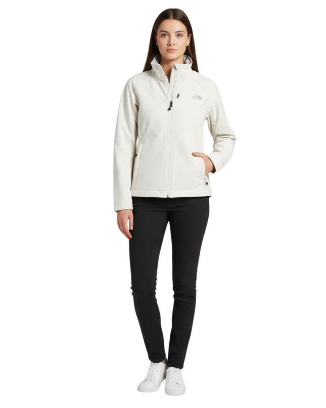 The North Face White Women's Outdoor Softshell Jacket