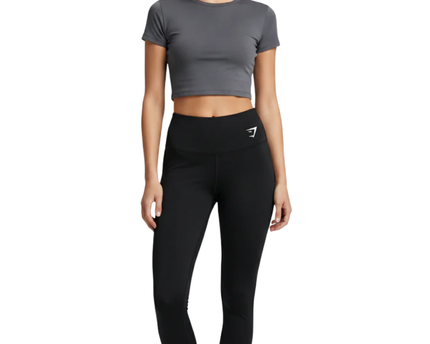 Gymshark Black High-Rise Performance Leggings