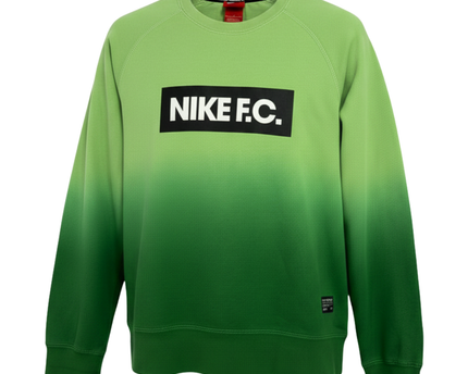 Nike F.C. Green Gradient Ombre Crewneck Sweatshirt
