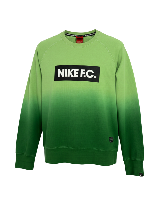 Nike F.C. Green Gradient Ombre Crewneck Sweatshirt