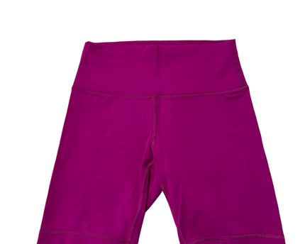 Lululemon Magenta High-Rise 6.5" Athletic Bike Shorts