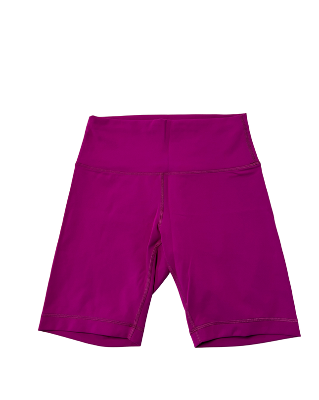 Lululemon Magenta High-Rise 6.5" Athletic Bike Shorts