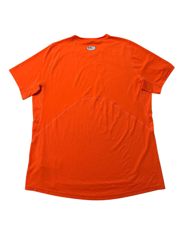 Under Armour Orange Logo Sports T-Shirt