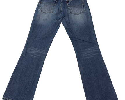 Levi's Classic Blue Straight Leg Denim Jeans