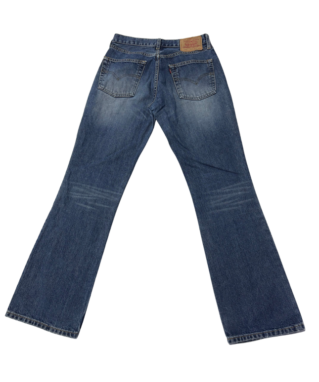 Levi's Classic Blue Straight Leg Denim Jeans