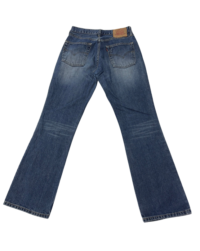 Levi's Classic Blue Straight Leg Denim Jeans