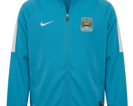 Nike Blue Manchester City FC Training Sports Jacket