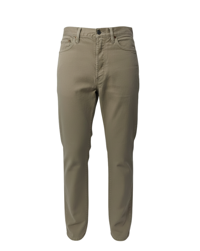 Levi's 551 Beige Vintage Straight Leg Button Fly Jeans