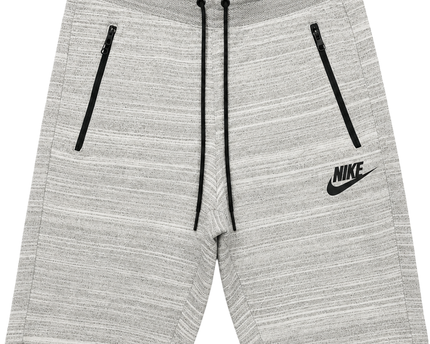 Nike Grey Men's Athletic Textured Knit Shorts