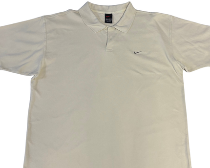 Nike Cream Men's Classic Sports Polo Shirt