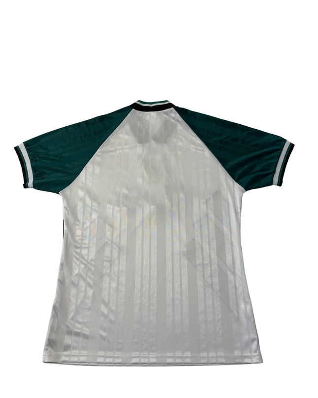 Adidas White/Green Liverpool FC 1993-95 Away Vintage Jersey