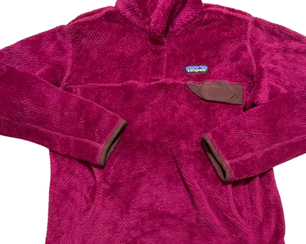 Patagonia Magenta Re-Tool Snap-T Fleece Pullover