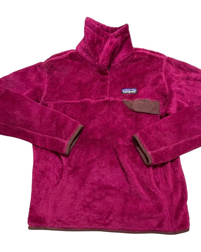 Patagonia Magenta Re-Tool Snap-T Fleece Pullover