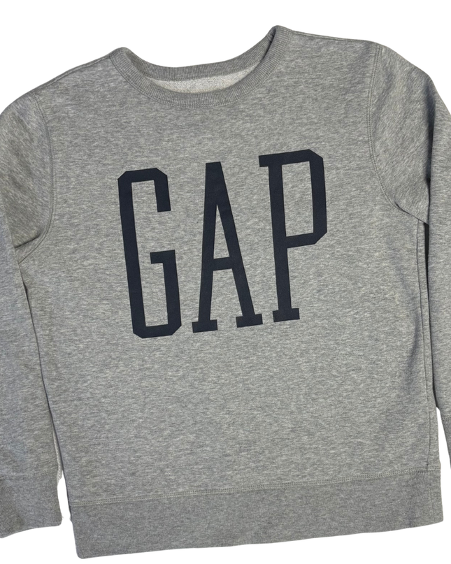 Gap Kids Grey Graphic Crewneck Sweatshirt