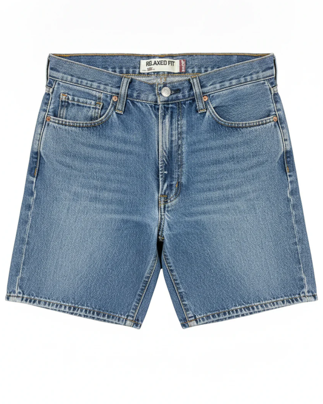 Levi's 550 Relaxed Fit Blue Denim Shorts