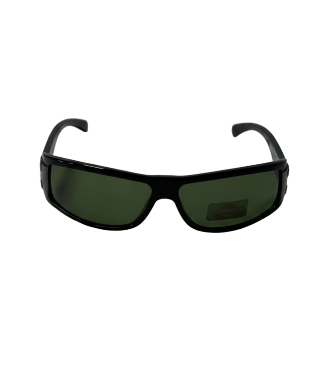 Yves Saint Laurent Black Rectangular Tinted Sunglasses