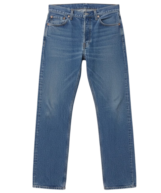 Levi's Blue 501 Original Straight Leg Vintage Jeans