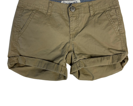 Aeropostale Tan Cuffed Chino Shorts