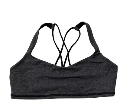 Lululemon Grey Strappy Back Sports Bra