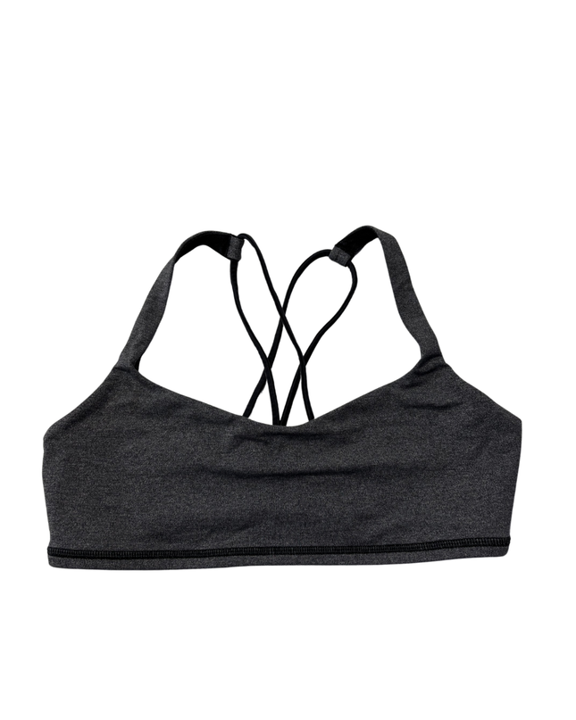 Lululemon Grey Strappy Back Sports Bra