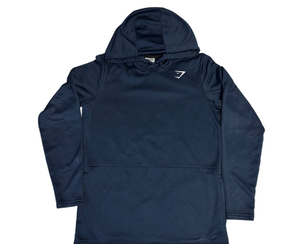 Gymshark Navy Blue Slim Fit Training Hoodie