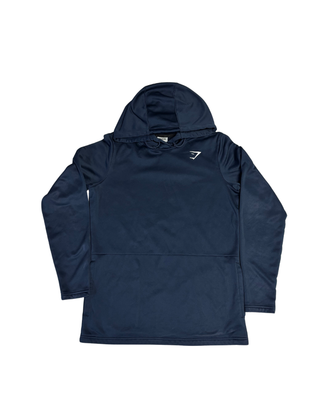 Gymshark Navy Blue Slim Fit Training Hoodie
