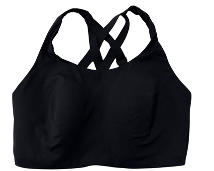 Lululemon Black High-Support Cross-Back Sports Bra