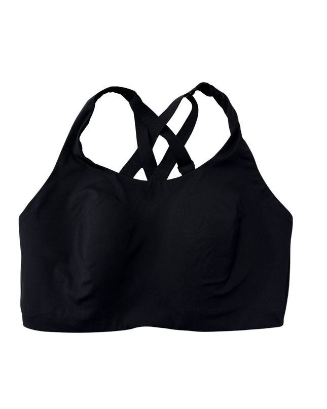 Lululemon Black High-Support Cross-Back Sports Bra