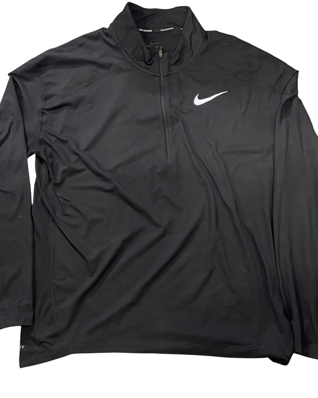 Nike Black Half-Zip Dri-FIT Running Top