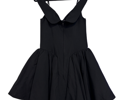 House of CB Black Off-Shoulder Voluminous Mini Dress