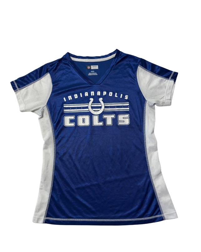NFL Team Apparel Blue Indianapolis Colts Graphic Women's Jersey