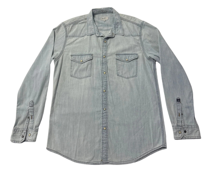 Pepe Jeans Light Blue Denim Regular Shirt