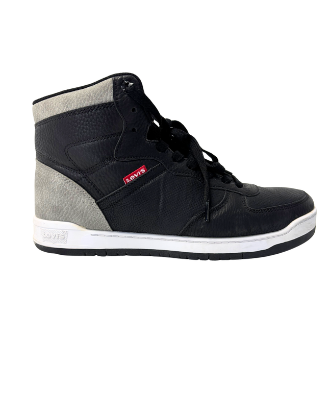 Levi's Comfort High-Top Sneakers | Black & Gray | EU 42.5