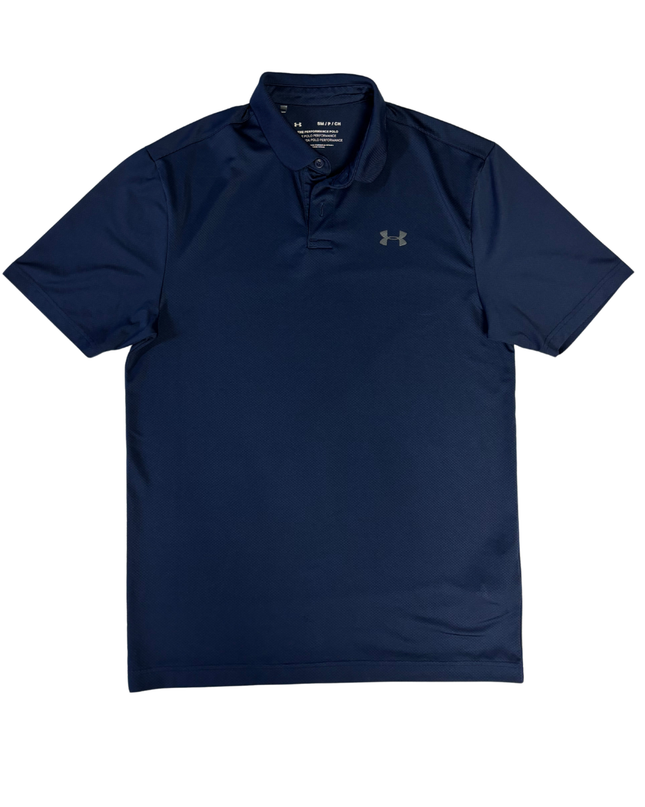 Under Armour Navy Blue Performance Sports Polo