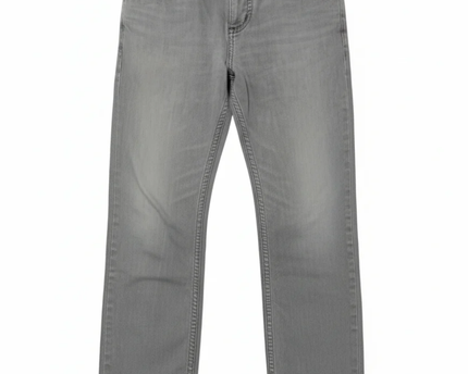 Carhartt Grey Slim Fit Cotton Pants