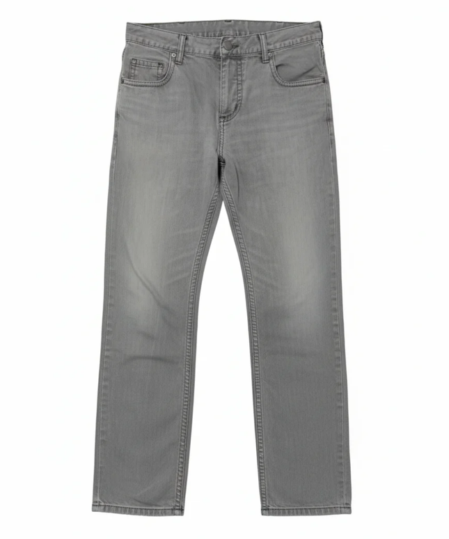 Carhartt Grey Slim Fit Cotton Pants