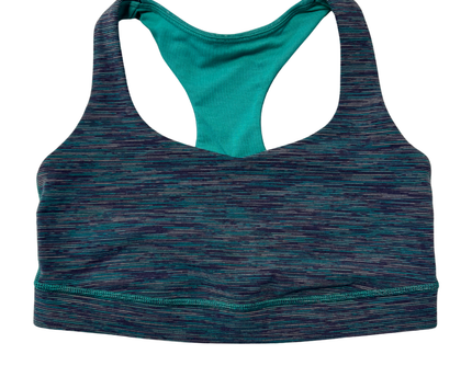 Lululemon Teal Space Dye Racerback Sports Bra