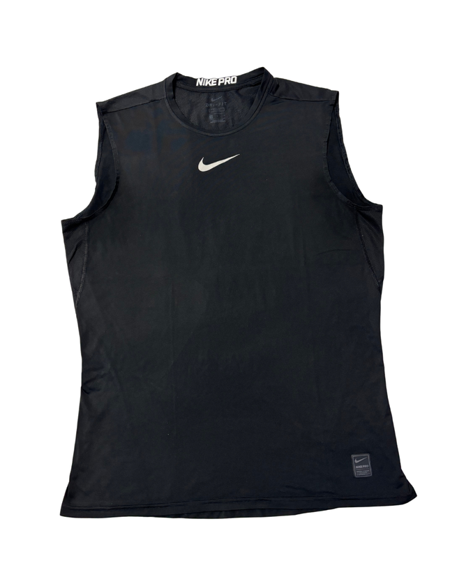 Nike Pro Black Dri-Fit Sleeveless Training Tank Top