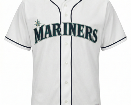 Majestic White Seattle Mariners Richie Sexson #44 Baseball Jersey
