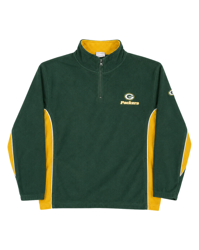 NFL Green Green Bay Packers 1/4 Zip Fleece Sweatshirt