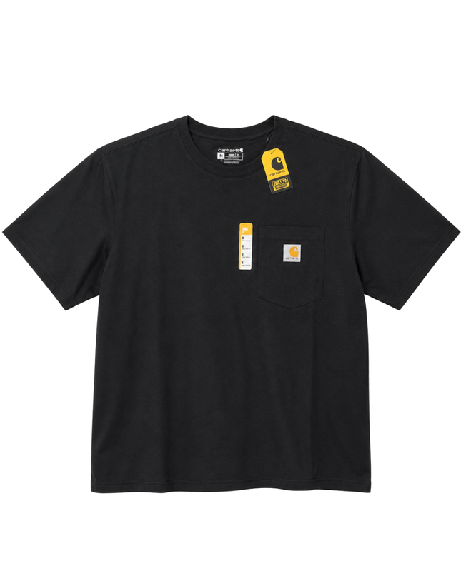 Carhartt Black Loose Fit K87 Heavyweight Pocket -Shirt W/Tags