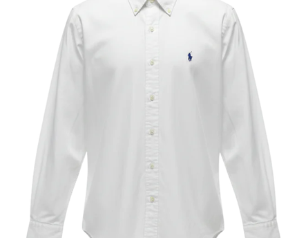 Ralph Lauren White Long Sleeve Shirt